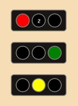 交通<span style='color:red;'>红绿灯</span>动画代码