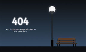 夜间灯光下路灯404模板网站静态页面