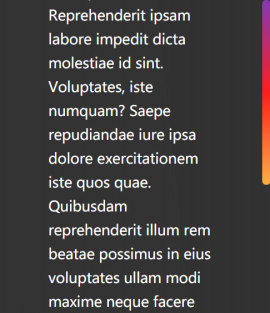 jQuery scroll滚动条<span style='color:red;'>美化</span>圆角背景颜色渐变插件代码