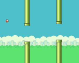 飞翔的小鸟(Flappy Bird)小游戏优化版<span style='color:red;'>JS代码</span>