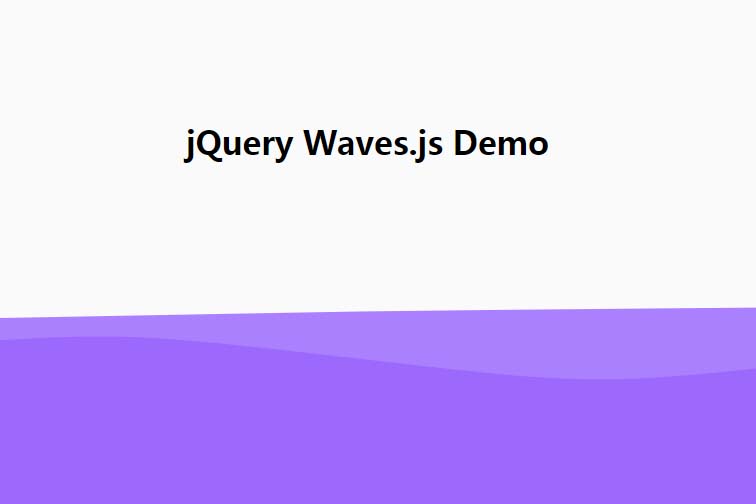 svg网页特效背景图层波浪动画层次效果js代码