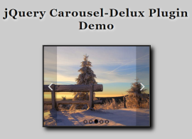 Jquery Carousel-Delux代码焦点图幻灯片循环轮播切换插件