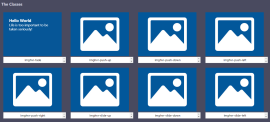 CSS3图片相册列表鼠标经过图片显示文字动画特效