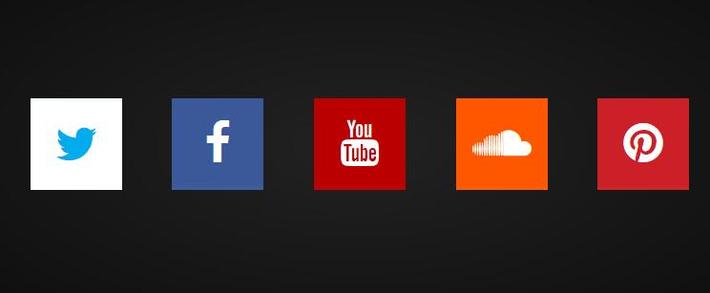 css3悬停滑动动画效果分享按钮动画特效
