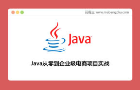 【完整版】Java从零到企业级电商项目实战含源码