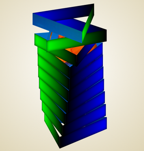 CSS 3D旋转动画特效