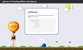 jqFloat.js浮动动画特效代码下载