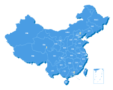 ets中国地图及省份地图位置信息标注