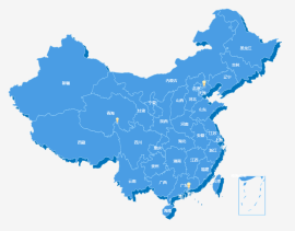 基于ets中国地图及<span style='color:red;'>省份地图</span>位置信息标注