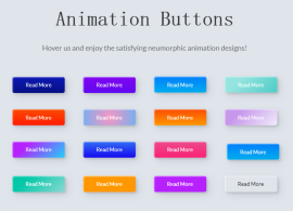 16款漂亮的Animation <span style='color:red;'>Buttons</span>按钮样式
