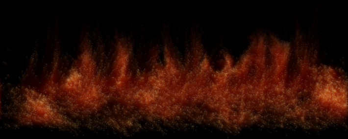 TweenLite.js燃烧的火焰动画特效