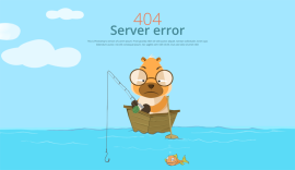 2款可爱的卡通狗动画<span style='color:red;'>404页面未找到</span>模板下载
