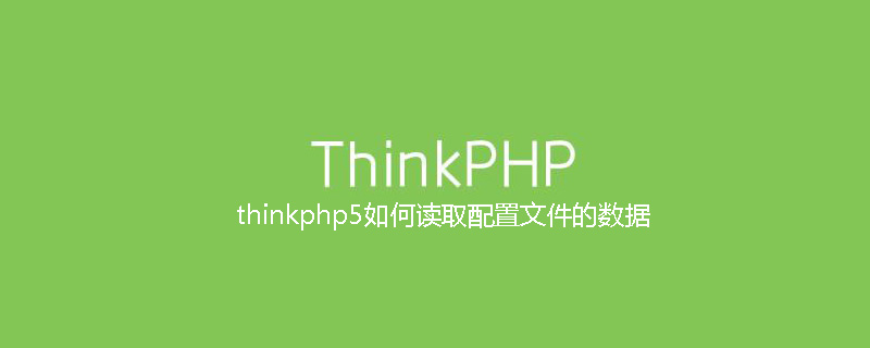 php教程_thinkphp5如何读取配置文件的数据
