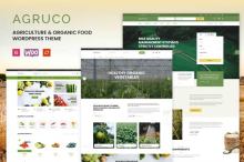 农业和有机食品网站源码_农业公司网站php源码_WordPress主题