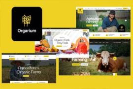 农业农产品企业网站模版 HTML 模板