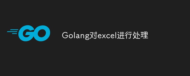 golang：Golang如何对<span style='color:red;'>Excel</span>进行处理