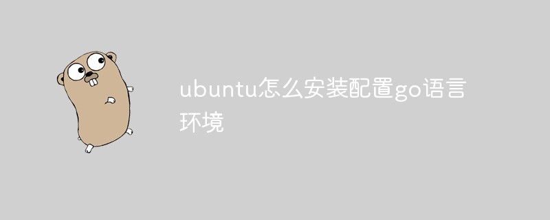 golang：ubuntu怎么安装配置go语言环境