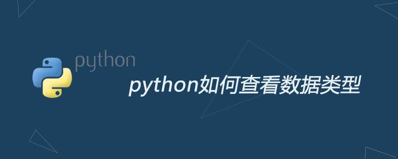 python教程：python如何查看数据类型