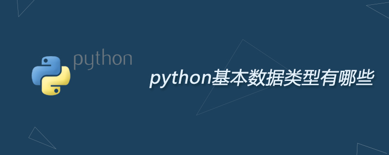 python教程：python基本数据类型有哪些