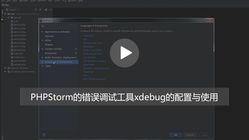 php知识：PHPStorm怎么配置xdebug工具并使用？（图文+视频教程）