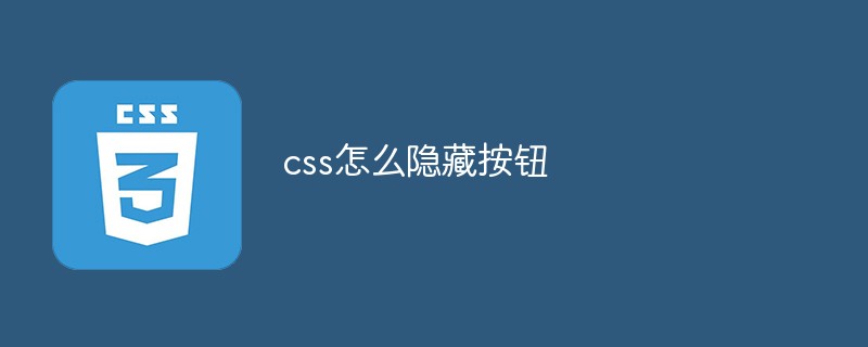 css教程css怎么隐藏<span style='color:red;'>按钮</span>