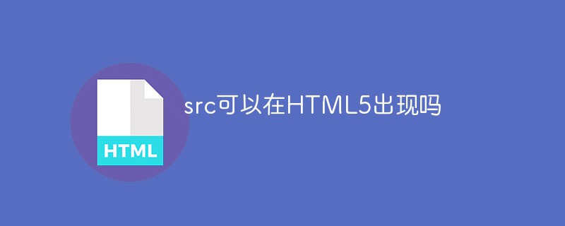 回答src可以在HTML5出现吗