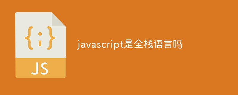 回答<span style='color:red;'>javascript</span>是全栈语言吗