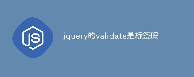 回答jquery的validate是标签吗