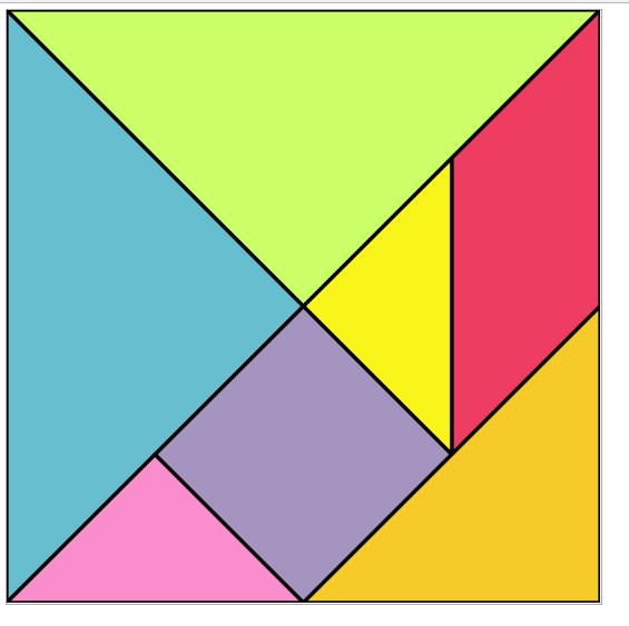 h5教程怎样用canvas来绘制彩色七巧板