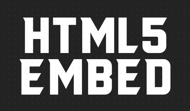 h5教程HTML5&lt;embed&gt;<span style='color:red;'>标签</span>的用法你知道多少？HTML5&lt;embed&gt; <span style='color:red;'>标签</span>属性详解