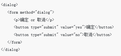 h5教程HTML5中dialog元素的详细讲解（代码示例）