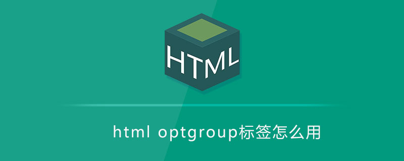 html代码html optgroup标签怎么用