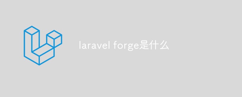 php教程<span style='color:red;'>Laravel</span> forge是什么