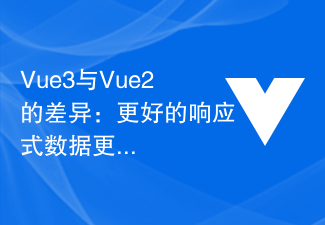 2023Vue3与Vue2的差异：更好的<span style='color:red;'>响应式</span>数据更新