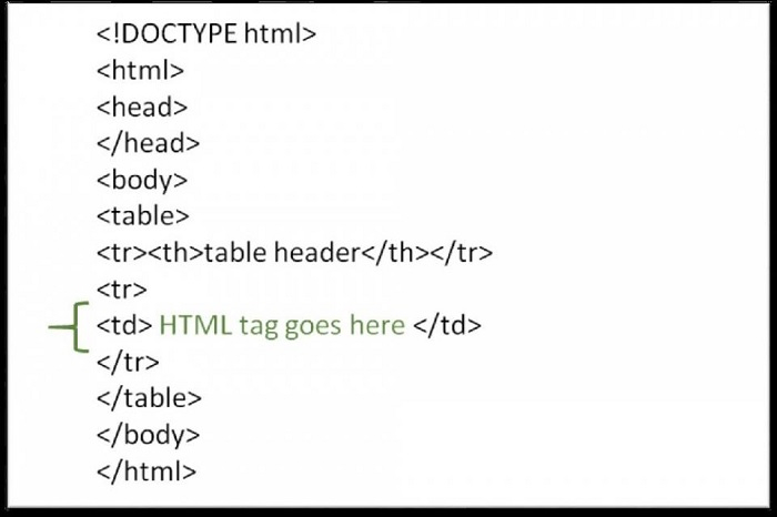 如何在HTML表格中使用HTML标签？