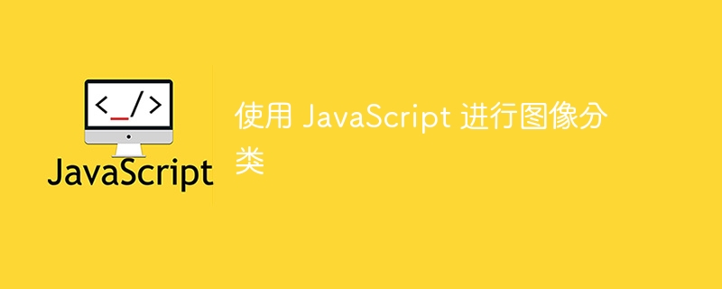 使用 JavaScript 进行图像分类