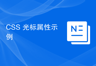 2023CSS 光标属性示例