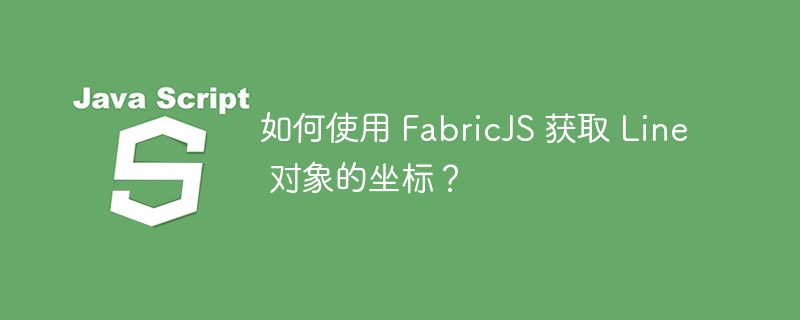 如何使用 FabricJS 获取 Line 对象的坐标？