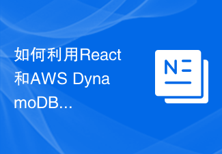 2023如何利用React和AWS DynamoDB构建高可扩展性的数据库应用