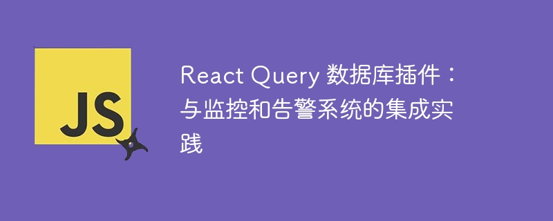 React Query 数据库插件：与监控和告警系统的集成实践