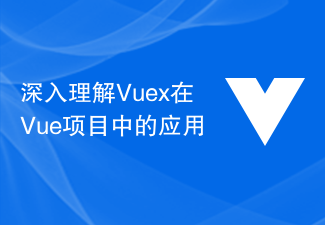 2023深入理解Vuex在Vue项目中的应用