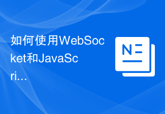 2023如何使用WebSocket和JavaScript实现实时在线投诉系统