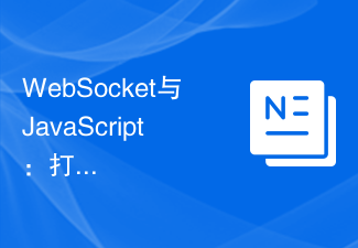 2023WebSocket与JavaScript：打造高效的实时数据交互系统